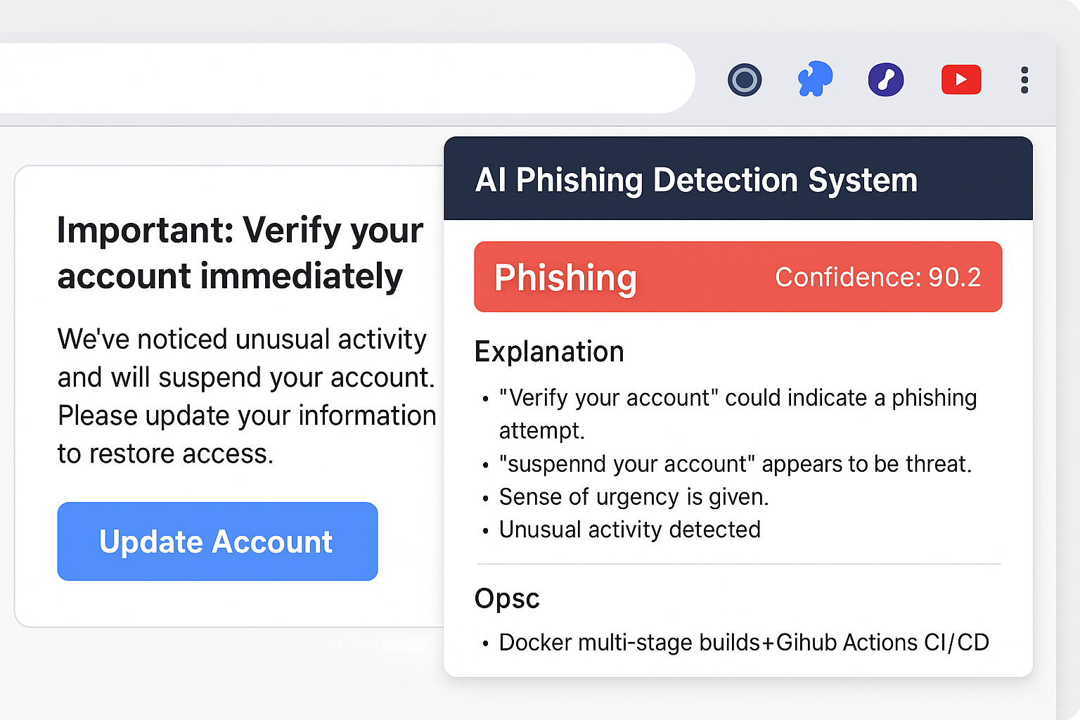 Phish Sense – AI Phishing Detection System preview